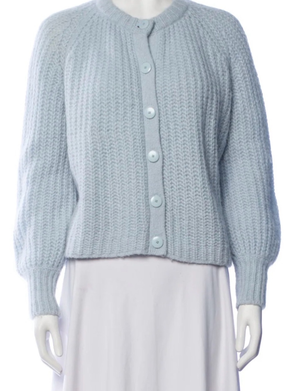 Sezane Baby Blue Emile Cardigan - Sold Out worn once